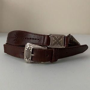 Fossil 1998 Vintage Leather Belt